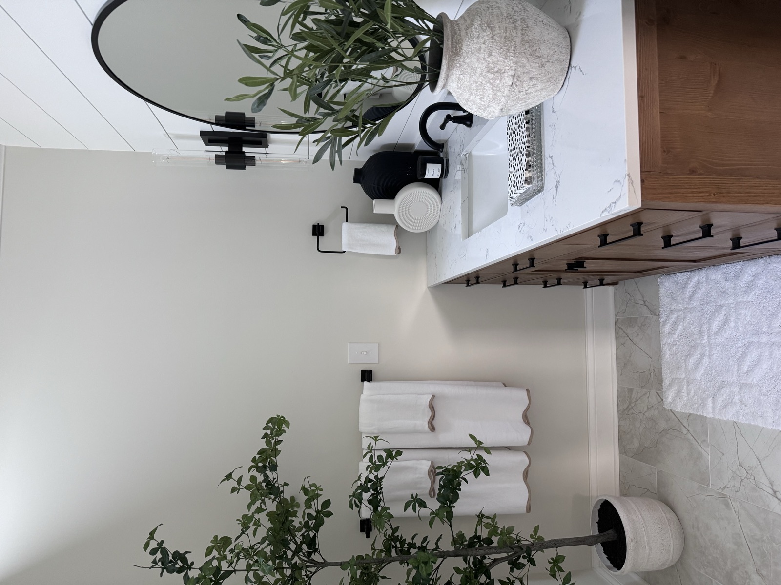 Bathroom after