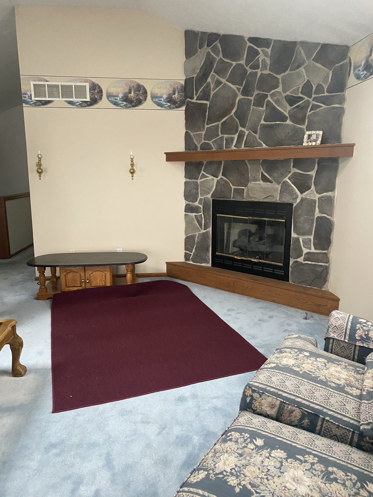 Great room before