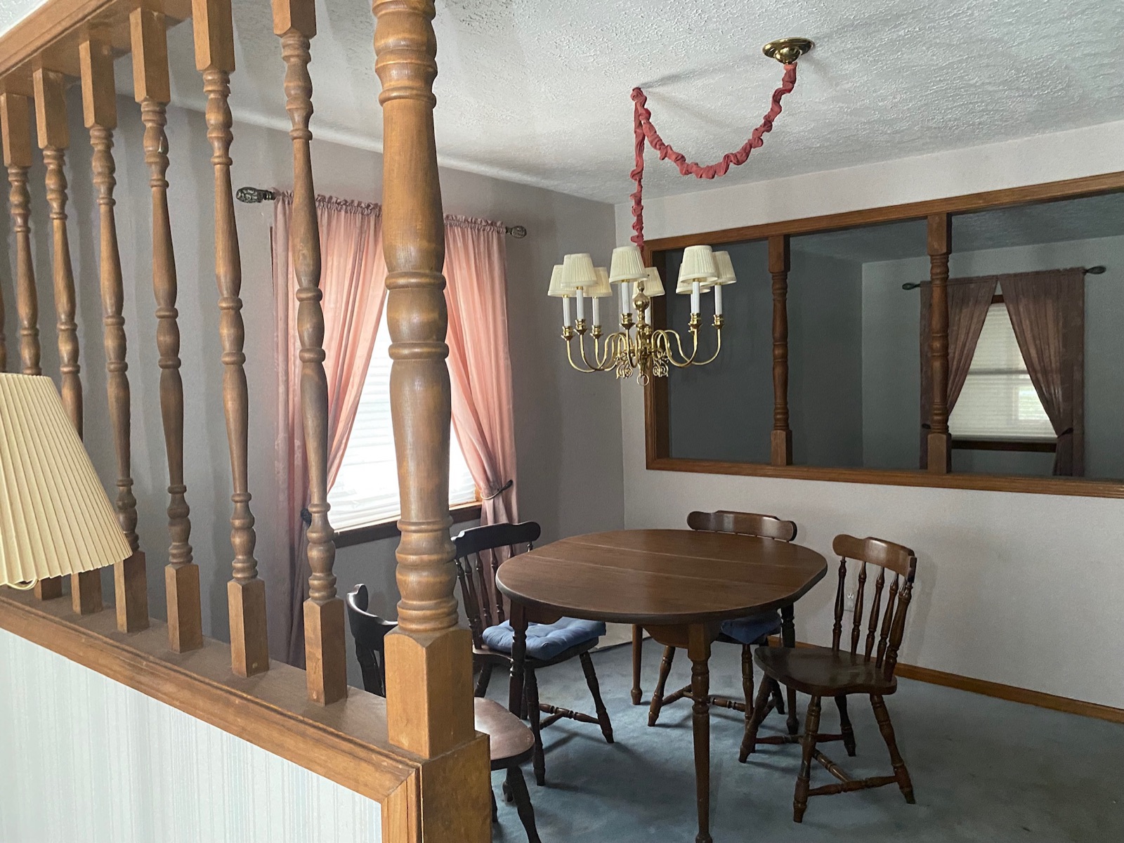 Living room before